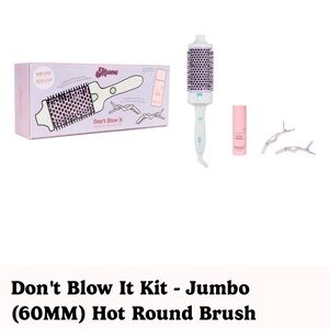 Mane Don’t Blow It Kit - Jumbi (60MM) Hot Round Brush